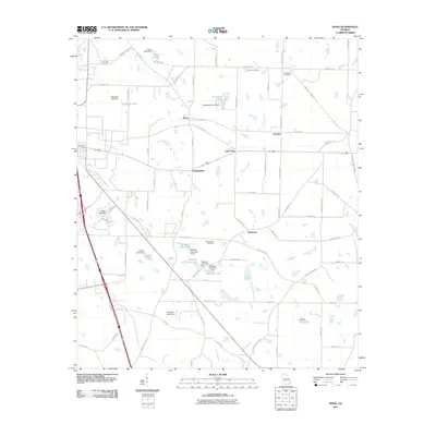 2011 Map of Penia, 2011 Print