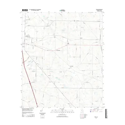 2014 Map of Penia, 2014 Print
