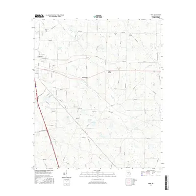 2017 Map of Penia, 2017 Print