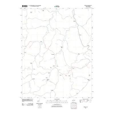2011 Map of Peniel, 2011 Print