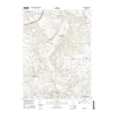 2016 Map of Peninsula, 2016 Print