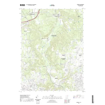 2019 Map of Peninsula, 2019 Print