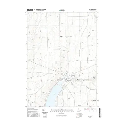2016 Map of Penn Yan, 2016 Print