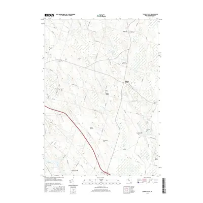 2016 Map of Pennellville, 2016 Print