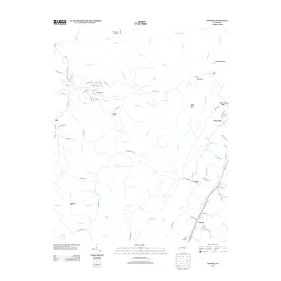 2013 Map of Pennine, 2013 Print