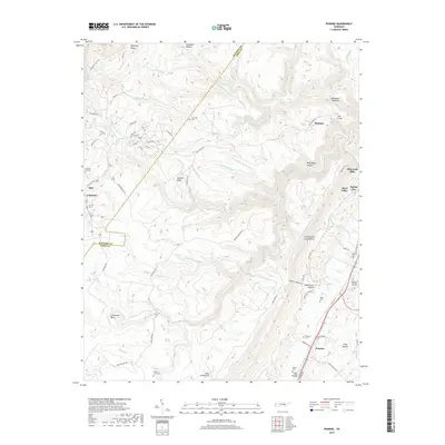2019 Map of Pennine, 2019 Print