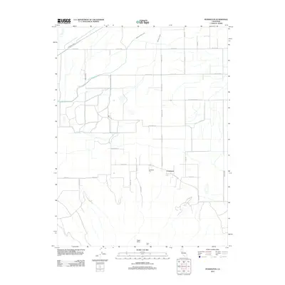 2012 Map of Pennington, 2012 Print
