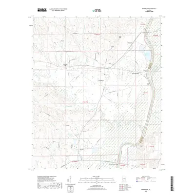 2018 Map of Pennington, 2018 Print