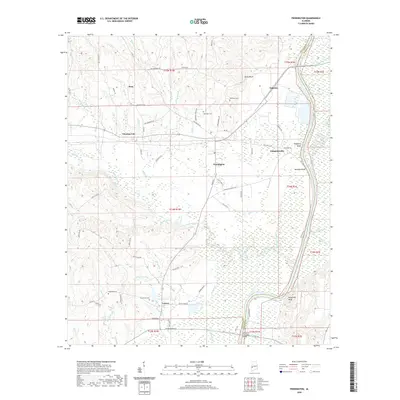 2020 Map of Pennington, 2020 Print