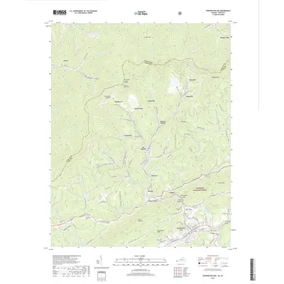 2019 Map of Pennington Gap, 2019 Print
