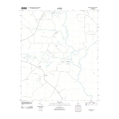 2011 Map of Pennington, 2011 Print