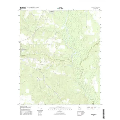 2017 Map of Pennington, 2017 Print