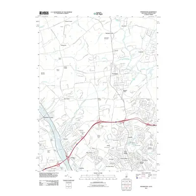 2011 Map of Pennington, 2011 Print