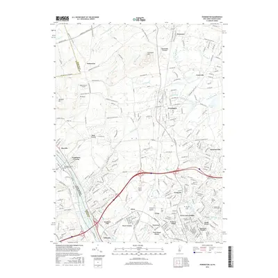 2016 Map of Pennington, 2016 Print