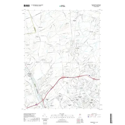 2019 Map of Pennington, 2019 Print