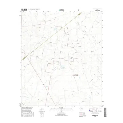 2016 Map of Pennington, 2016 Print