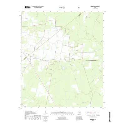 2019 Map of Pennington, 2019 Print