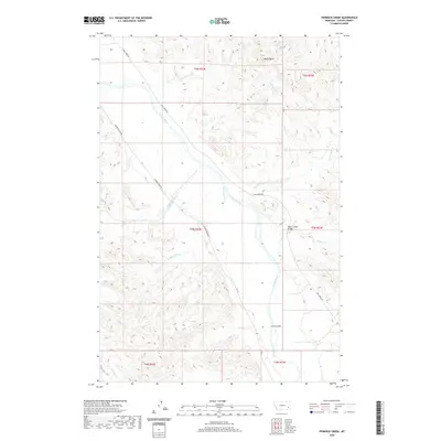 2020 Map of Pennock Creek, 2020 Print