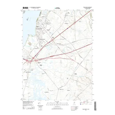 2014 Map of Penns Grove, 2014 Print