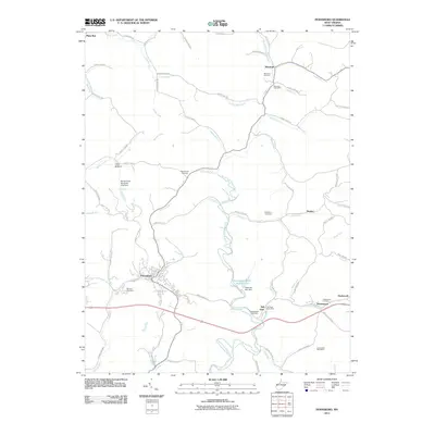 2011 Map of Pennsboro, 2011 Print