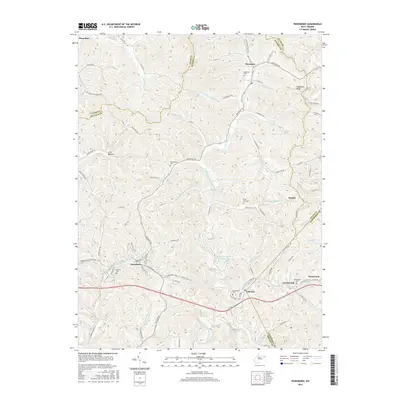 2016 Map of Pennsboro, 2016 Print