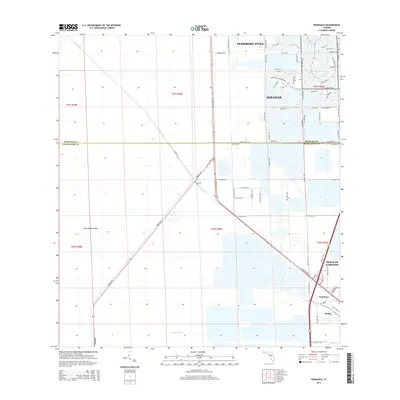 2015 Map of Pennsuco, 2015 Print