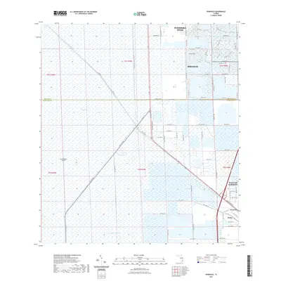 2021 Map of Pennsuco, 2021 Print