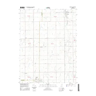 2016 Map of Pennville, 2016 Print