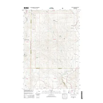 2014 Map of Penny Ridge, 2014 Print