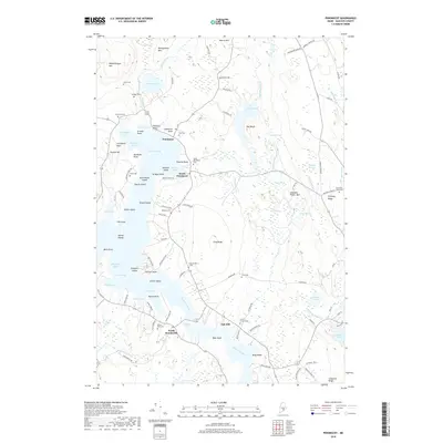 2018 Map of Penobscot, 2018 Print