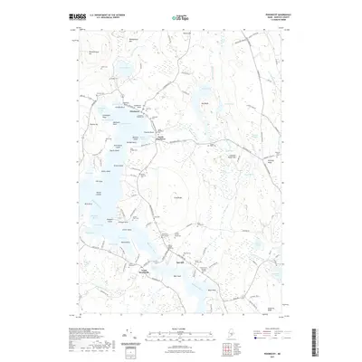 2021 Map of Penobscot, 2021 Print