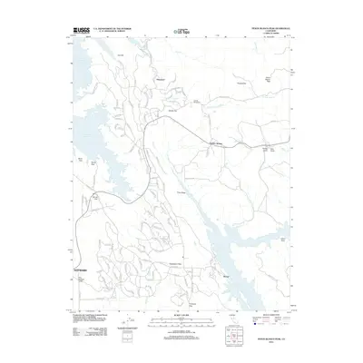 2012 Map of Penon Blanco Peak, 2012 Print