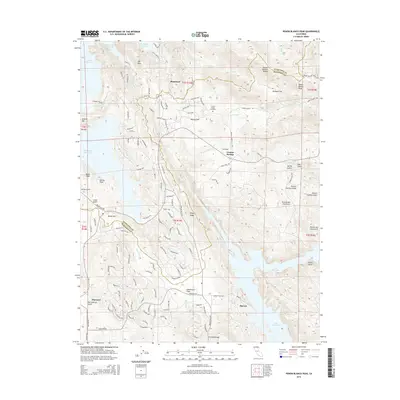 2015 Map of Penon Blanco Peak, 2015 Print