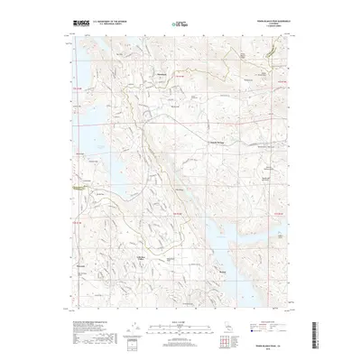 2018 Map of Penon Blanco Peak, 2018 Print
