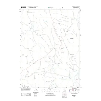 2012 Map of Penoyar, 2012 Print