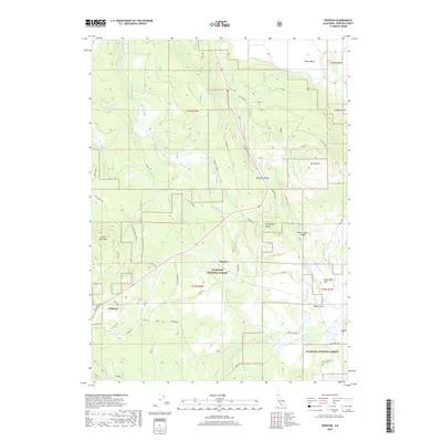 2018 Map of Penoyar, 2018 Print