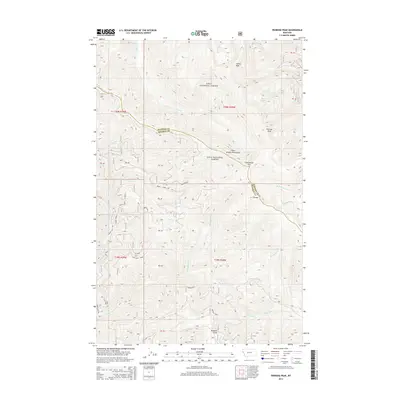2014 Map of Penrose Peak, 2014 Print