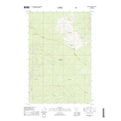 2020 Map of Penrose Peak, 2020 Print