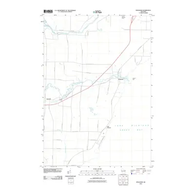 2010 Map of Pensaukee, 2010 Print