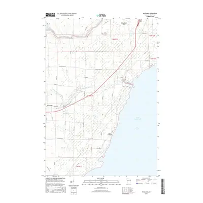 2015 Map of Pensaukee, 2015 Print