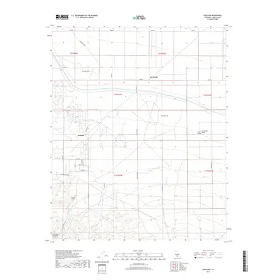2018 Map of Pentland, 2018 Print