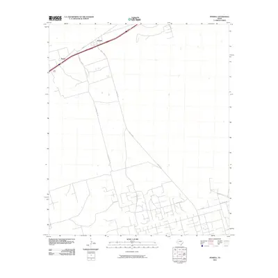 2010 Map of Penwell, 2010 Print