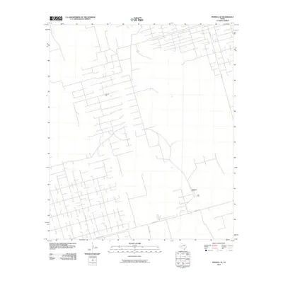 2010 Map of Penwell SE, 2010 Print