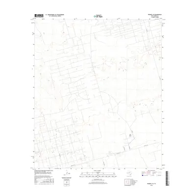 2016 Map of Penwell SE, 2016 Print