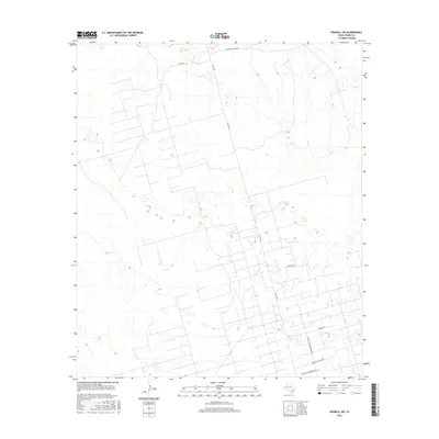 2016 Map of Penwell SW, 2016 Print