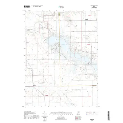2019 Map of Peoria, 2019 Print