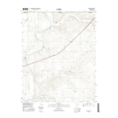 2016 Map of Peoria, 2016 Print