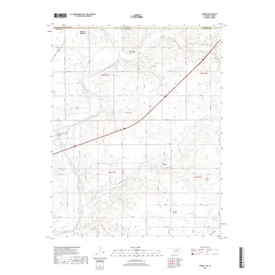 2018 Map of Peoria, 2018 Print
