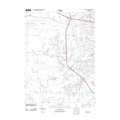 2012 Map of Peoria West, 2012 Print