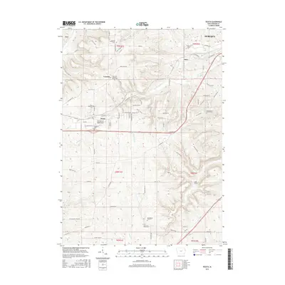 2015 Map of Peosta, 2015 Print